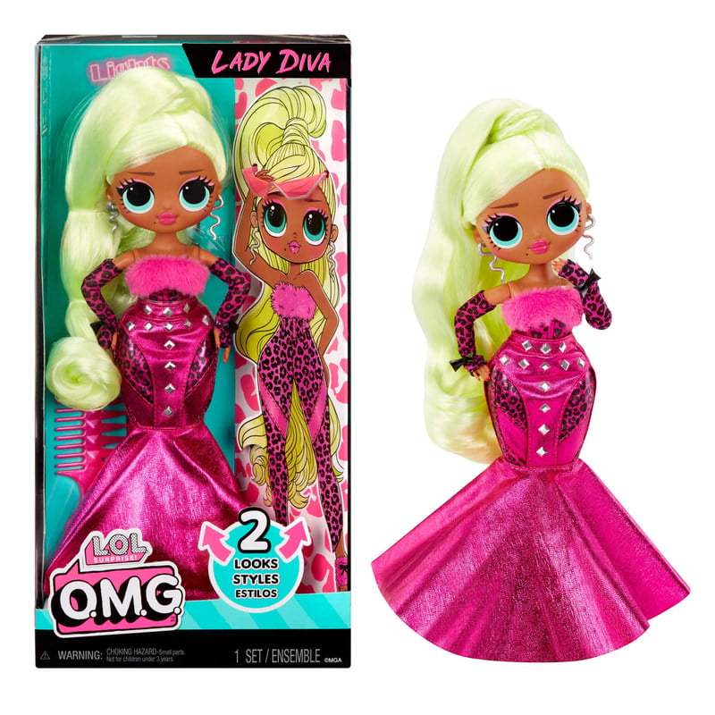 サンタ ☆LOLサプライズ☆  O.M.G. Bee&amp;Diva L.O.L. Surprise! OMG Lady Diva, Neonlicious, Swag & Royal